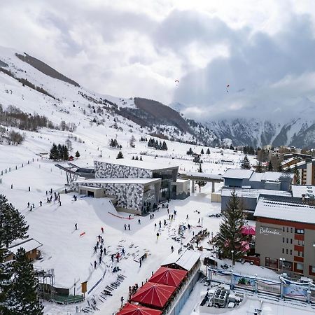 Hotel Les 2 Alpes L'Oree Des Pistes 레두잘프 외부 사진