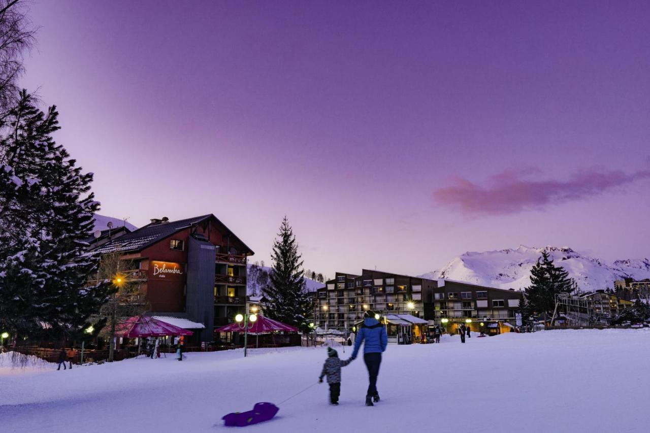Hotel Les 2 Alpes L'Oree Des Pistes 레두잘프 외부 사진