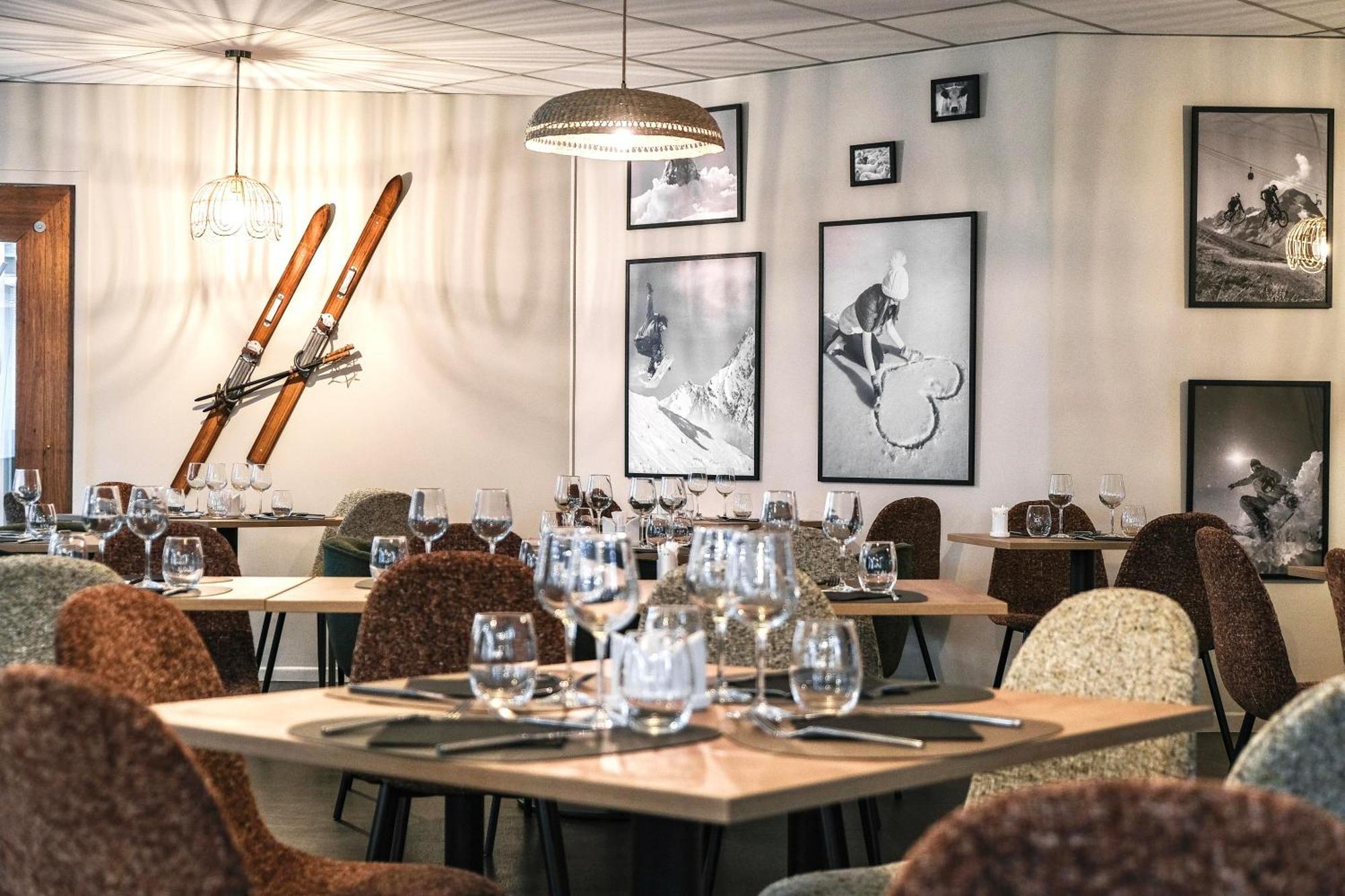 Hotel Les 2 Alpes L'Oree Des Pistes 레두잘프 외부 사진