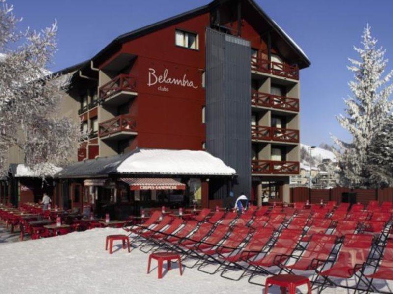 Hotel Les 2 Alpes L'Oree Des Pistes 레두잘프 외부 사진